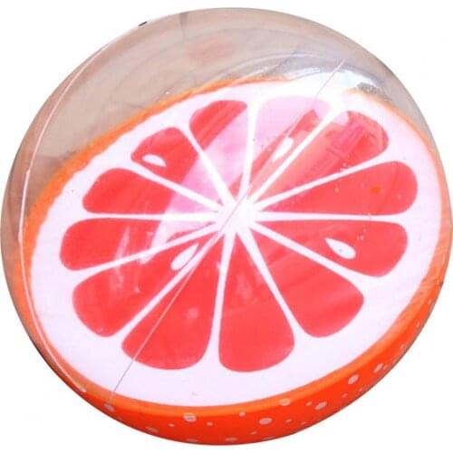 Beach Ball Creative Inflatable Watermelon Print Simulation Watermelon Creative Pool Balls for Water Party Swimming Pool