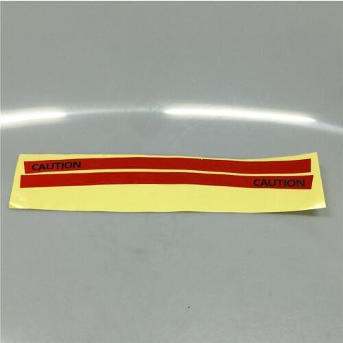 STARPAD For New car trunk safety warning stickers reflective car stickers caution free shipping