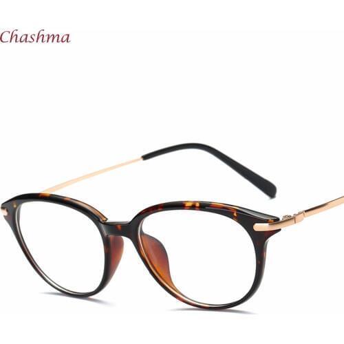 Chashma Brand Women Eyewear Cat Eyes Glasses Frames Fashion Stylish Fresh Optical Eyeglasses Female Korea Eye Glasses Frame