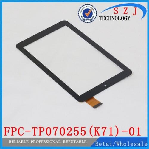Original 7" inch Tablet Replacement Touch Screen Digitizer Glass Panel FPC-TP070255(K71)-01 YCF0396-A Free shipping 10pcs/lot
