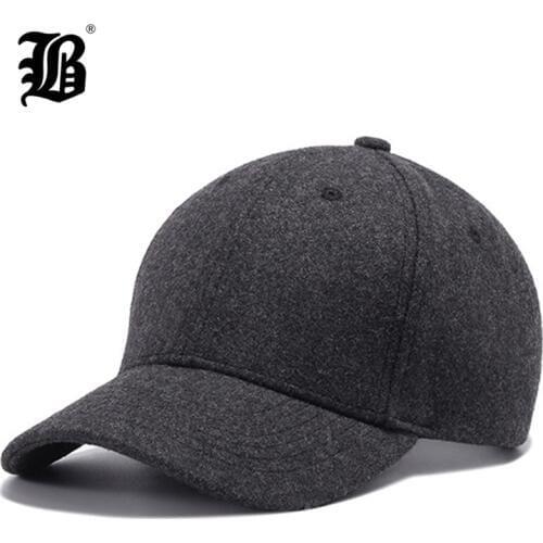 [FLB] Autumn And Winter Baseball Cap Cotton warm Sports Solid hats leaf sport cap for men and women Fathers Best Gifts Hats