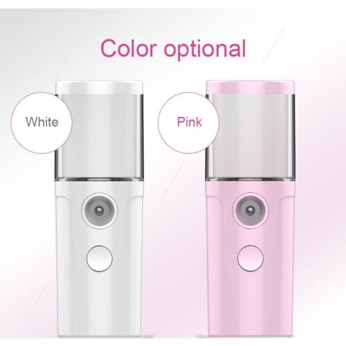 Handy Face Steamer Portable Nano Face Sprayer Humidifier Mist Atomization Moisturizing Sprayer USB Charging Maquina de Facial