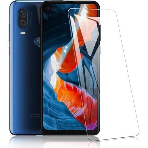 For Motorola One Vision Plus Tempered Glass 9H 2.5D Premium Screen Protector Film For Moto 3X 2020 6.22" Case