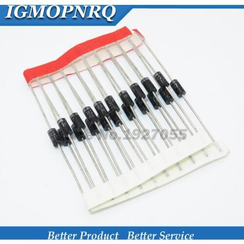 100PCS 1N4007 1N4004 1N4001 1N4937 1N5819 UF4007 FR107 FR157 FR207 Rectifier Diode HER107 RL207 1N5817 1N5399 DO-41