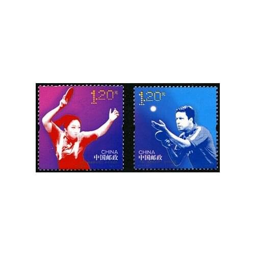 2 pcs pingpong 2013-24 China Post Stamps Postage Collection
