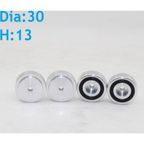 4PCS Chassis Machine Feet 30*13mm Audio Power Amplifier Tripod Shock Absorbing Foot Pad Speaker Shock Absorbing Foot Nail