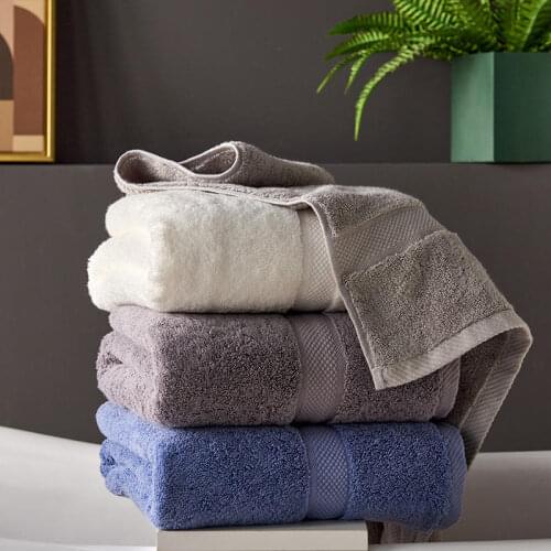 800Gram 100% Egyptian cotton Absorbent Adult Bath Towels Solid Color Soft Beach Shower Towel For Bathroom Bath Towels 80X160cm