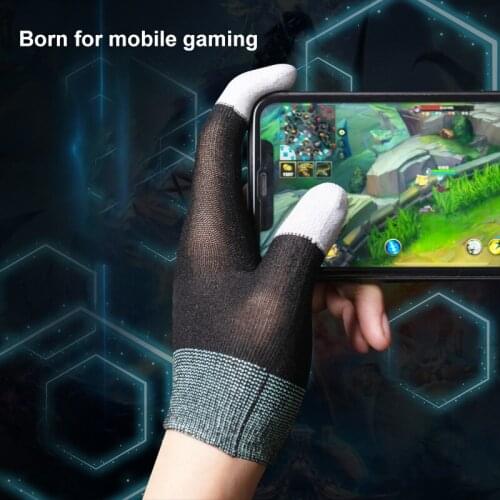 Finger Cover Game Controller Artifact For PUBG Sweat Proof Non-Scratch Sensitive Touch Screen Gaming Finger Thumb Sleeve Gloves