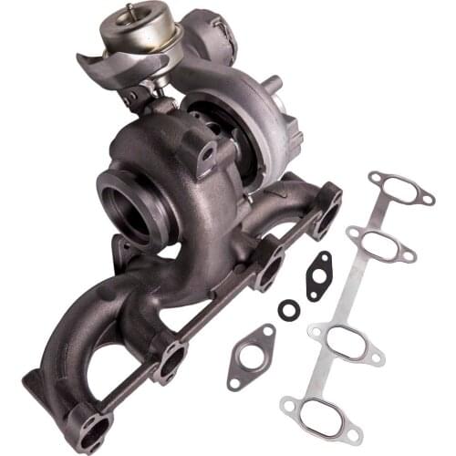 GT1646V Turbo Turbocharger For VW Golf V For Audi A3 For Skoda 54399880022/751851-5004Sturbine turbolader + manifold