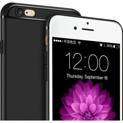 ITEUU 6 6S Plus Ultra-Thin Candy TPU Matte Case for iphone 6 6S Plus Cases Silicone Gel Soft Back Cover