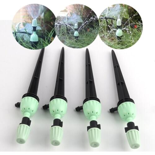 10~50pcs 20cm Garden Drip Irrigation Dripper Adjustable Greenhouse vegetable Watering Ground Sprinkler Gardening Irrigation Tool