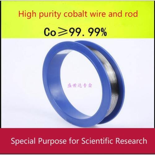 Cobalt wire, cobalt rod, high purity cobalt wire, magnetic cobalt wire. Co99.99