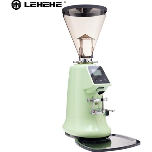 LHH-600AD Professional Sensor Design Espresso Coffee Grinder/Avocado Green LED Screen Setting Coffee Grinder