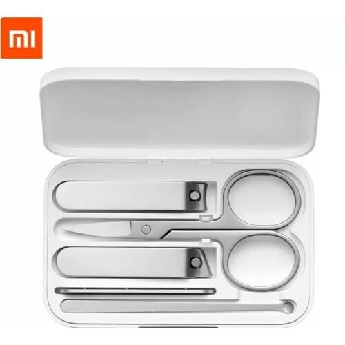 Xiaomi Mijia Stainless Steel Nail Clippers Trimmer Pedicure Clippers Earpick Nail File Professional Beauty Tools For Smart Home