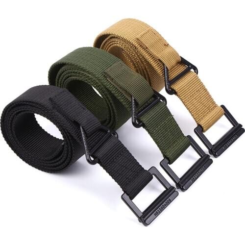 MYMC Men Tactical CQB Belt Outdoor Sports Nylon Strengthening Thicken Canvas Waistband Military Mens Belts