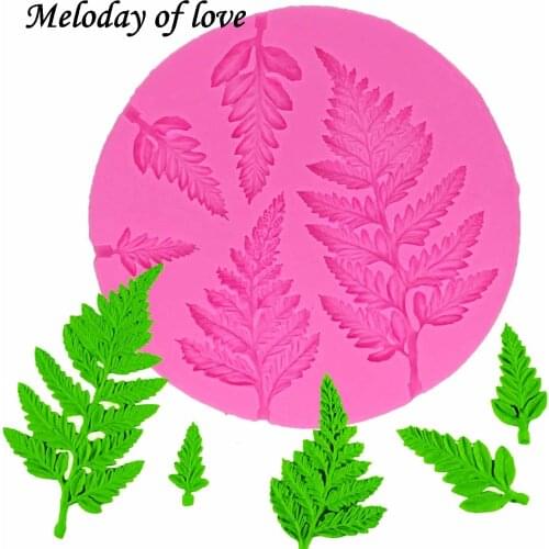 Newest Diy Leaves Silicone Mold Sugarcraft cake decorating tools Fondant Sugar Craft Molds DIY Cake T1325