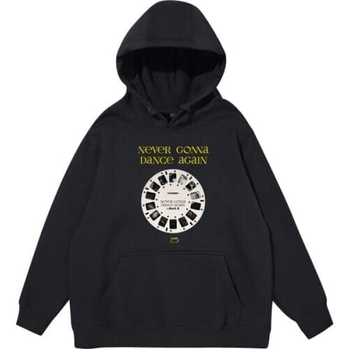 New Korean K Pop Kpopo Shinee Taemin New Album Never Dance Again Same Printing Pullover Hoodes Fashion Unisex K-pop Sweatshirt