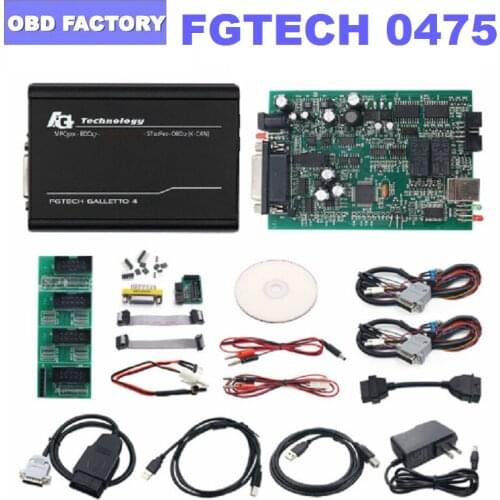 Online Master EU 0475 FGTech V54 Galletto 4 Full Chip Support BDM Full Function Fg Tech V54 Auto ECU Chip Tuning OBD FG-TECH