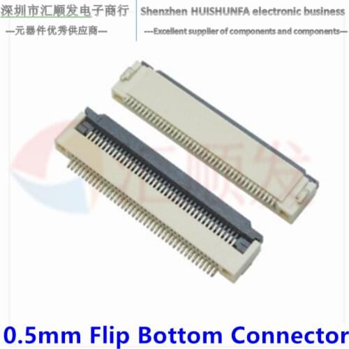 FPC / FFC CONNECTOR 0.5 MM-4P/5/6/8/10/12/14/15/16/18/20/22/24/25/26/28/30Pin FPC receptacle