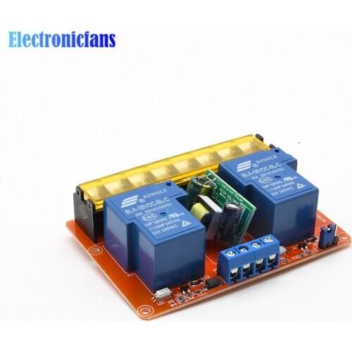 DC 5V / AC 100V-250V 30A 2 Channel Relay Module High-low Level Trigger Control Relay Module isolate Relay Switch Board