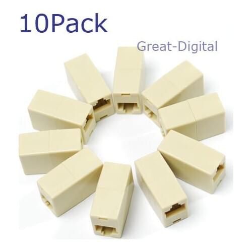 RJ45 CAT5 CAT5E Network Ethernet Connector Adapter