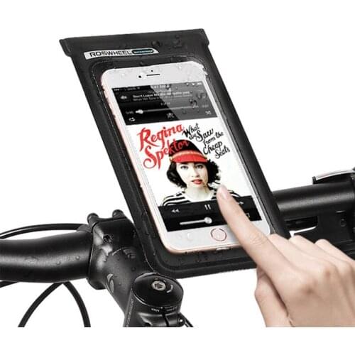 Universal Bicycle Bag Smart Phone Touch Screen Bike Bag Holder Rainproof Cycling Mtb Front Bracket Pouch