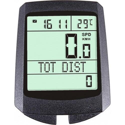 Smart chip Bike Speedometer MTB Bike Luminous Bicycle Odometer Stable Performance FSTN Display Outdoor Cycling Speedometer
