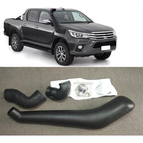 4x4 LLDPE SNORKEL KITS EXTERIOR AUTO PARTS EXTRA AIR INTAKE PIPE SNORKEL TUBE FIT FOR HILUX REVO 2015 2016 2017 2018 Vehicle