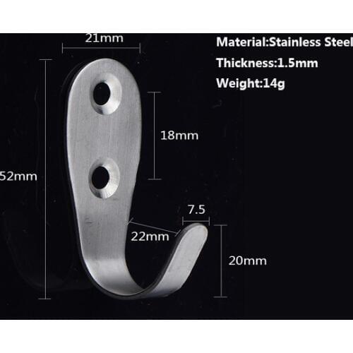 500pcs/lot Good Quality Stainless Coat Hook Single Flower Wall Hooks Over Door Hanger lin2811