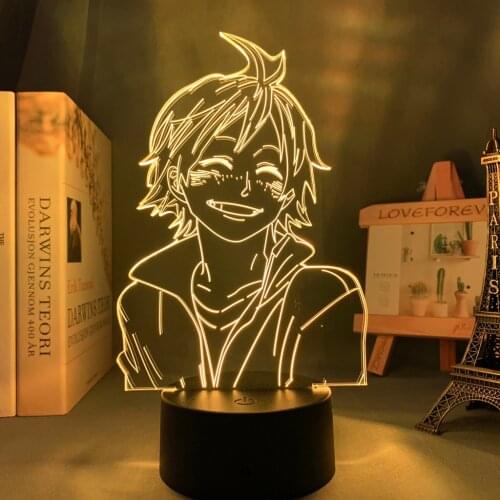 Anime Night Light Haikyuu Tadashi Yamaguchi for Bedroom Decor Nightlight Kids Child Birthday Gift Manga 3d Lamp Yamaguchi Haikyu
