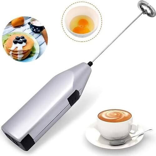 Household Electric Milk Frother Handhold Milk Foamer Kitchen Mixer Coffee Egg Beater Blender Kitchen Cooking Tool Gadget