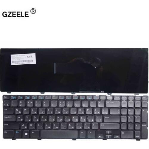 GZEELE NEW Laptop Keyboard for Dell insprion 15R 5537 5535 Latitude 3540 Vostro 2521 V2521 SG-60000-XUA NSK-LA0SC 1D RU RUSSIAN