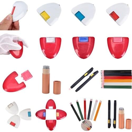 Tailors Chalk Pencil Patchwork Disappearing Fabric Marker Pens with Fabric Marker Refills for DIY Craft Sewing Accessories