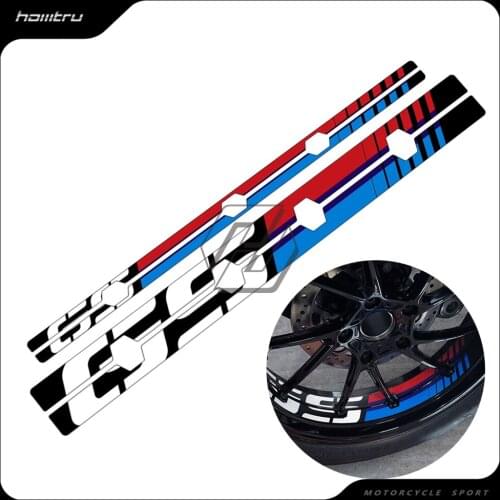 Motorcycle Wheel Decal Case for BMW R1200GS LC 2013-2018 and R1250GS 2019 Rim Decoration
