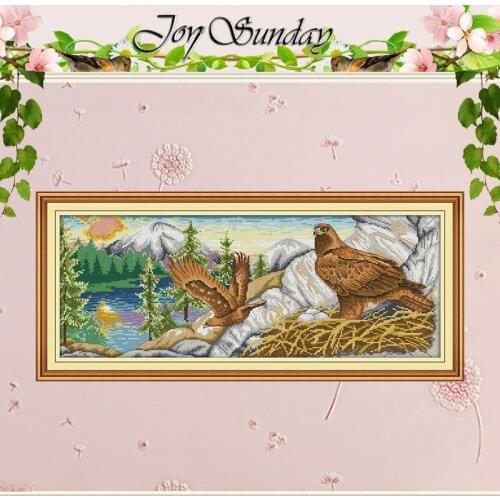Eagle Patterns Counted Cross Stitch 11CT 14CT Cross Stitch Set Wholesale nimals Cross-stitch Kit Embroidery Needlework