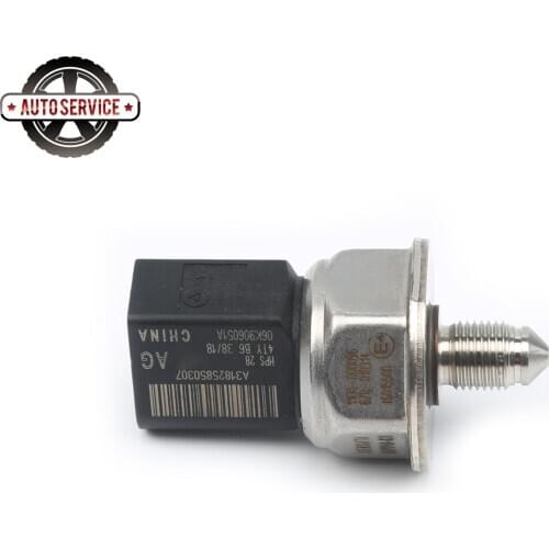New Fuel Rail Pressure Sensor 06K906051 06K906051C 06J 906 051 E For Audi A4 A5 Q5 Q7 VW Passat Jetta Golf Polo Skoda Fabia Seat
