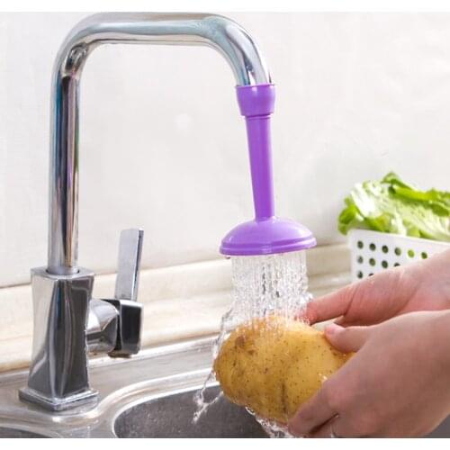 Household Adjustable Bath Shower Creative Sprinkler Head Kitchen Bathroom Faucet Splash Water Regulator Shower Filter