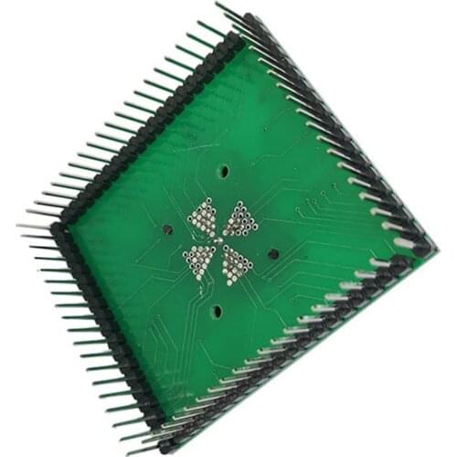 ANDK QFN20 MLF20 WLCSP20 to DIP20 Programming Socket Adapter Pin Pitch 0.4mm IC Body Size 3*3 Test Socket ZIF adapter