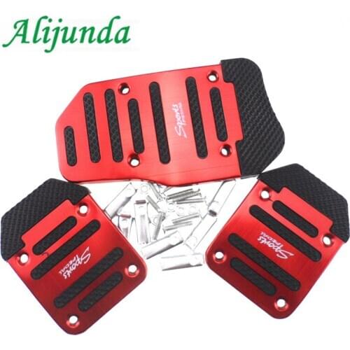 Aluminum Auto Parts Air Brake Pedal Pedi, Styling Sticker Cover for Honda Acura RLX CL EL CSX ILX MDX NSX RDX RL SLX TL TSX