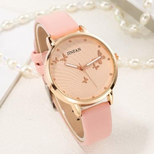 Watches Women Popular Fashion Leisure Womens Watch Lovely Student Sweet Butterfly Watch Small Watch Small Dial Reloj Mujer