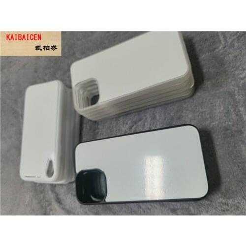 100pcs/Lot Blank 2D Sublimation TPU+PC rubber Case for Ip12 11 pro max with Aluminum free shipping