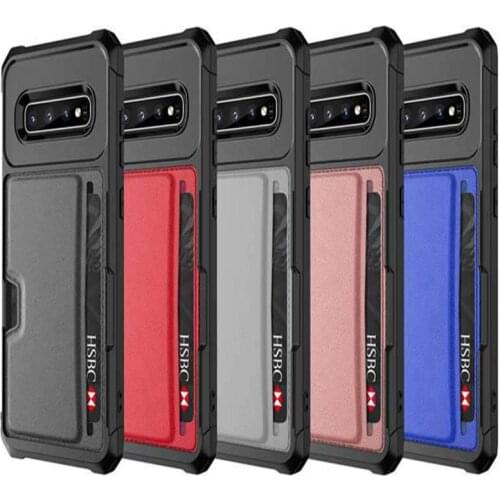 Wallet Case with Credit Card Holder Leather Case for Samsung Galaxy S10 Plus Luxury Cover for Samsung Galaxy Note 10 Plus S10 E