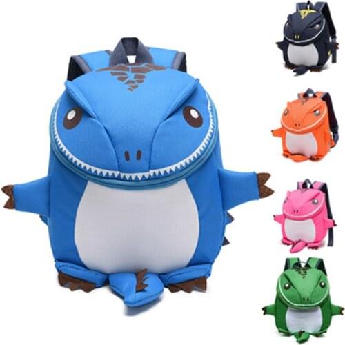 3D Cartoon Children Backpacks Girl Boys School Bags Baby Cut Toddler Kids Bag Neoprene Backpack Kindergarten Bag Brand Design
