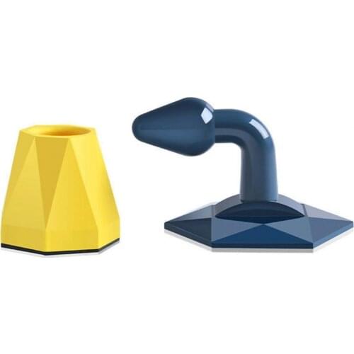 Doorstop Wall Mounted Perforation-Free TPR Sturdy Mute Door Holder Protective Guard Bumper Doors Block Safe Anti-Collision Pad