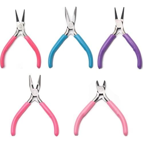 DIY Craft and Jewelry Tool Pliers Chain Nose Plier Cutter Plier Round Nose Plier For Beading Jewelry Making HK147