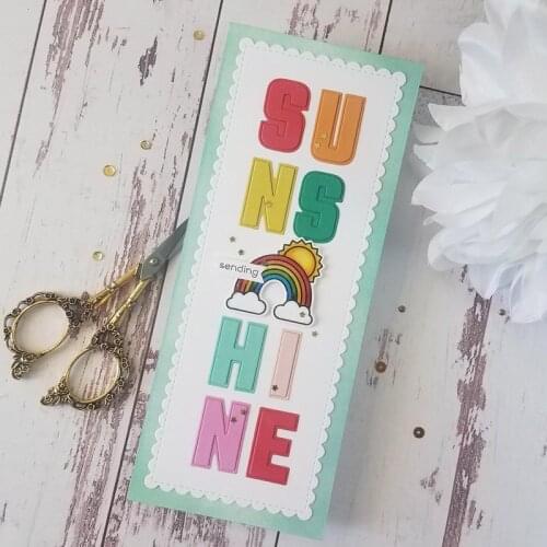 Metal Cutting Dies Slimline Rectangle Wavy Lace Frame DIY Crafts Card Album Making Scrapbooking Stencil Supplies New Dies 2020