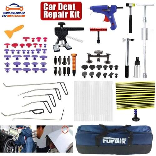 Auto Paintless Dent Repair Kits, Full Set Dent Remover Tools for Door Dings, Hail Damage, All Kinds of Auto Dents