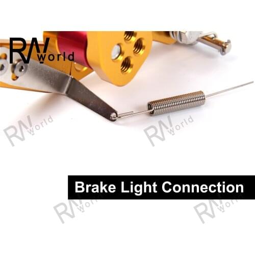 1Piece CNC Brake Light Spring Spare Parts Accessories Universal Adjustable Footrest Motorcycle Replacement Foot Pegs Footrest