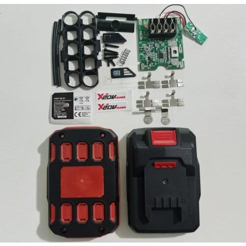 Pairs New Battery Case PAP 20 A1 with PCBs for Parkside 20V Team Power Tool Battery 1500mAh 2000mAh 2500mAh 3000mAh