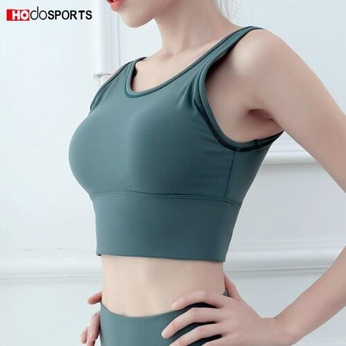Sports Bra XL for Women Cross Straps Wireless Padded Comfy Shockproof Gym Bra Yoga Underwear Active Wear Workout Fitness Top